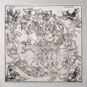 北空の地図 ポスター (正面)