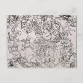 北空の地図 ポストカード (正面)