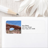 北窓 – アーチ国立公園 ラベル (インサイチュ)