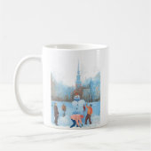 北端マグカップ コーヒーマグカップ (左)