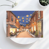 北端区イタリアン域 | ボストンMA水カラー ポストカード