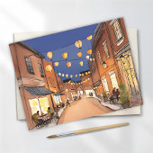 北端区イタリアン域 | ボストンMA水カラー ポストカード