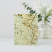 北米と南米 ポストカード (スタンド正面)