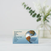 北米と南米 名刺 (スタンド正面)