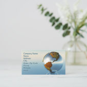 北米と南米 名刺 (スタンド正面)