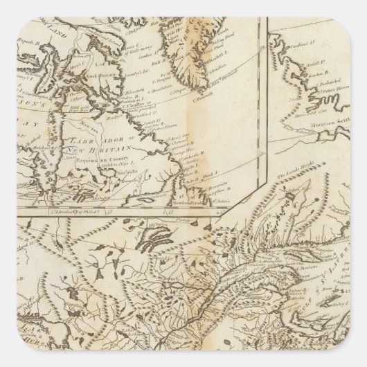 北米のイギリス領2 スクエアシール (正面)