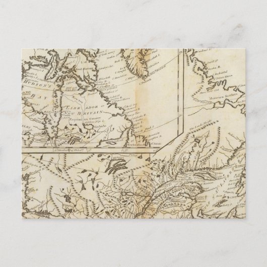 北米のイギリス領2 ポストカード (正面)