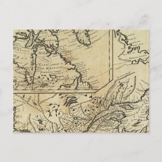 北米のイギリス領2 ポストカード (正面)