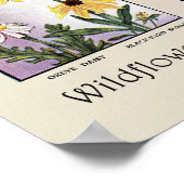 北米のワイルドフラワー[B] ポスター (角)