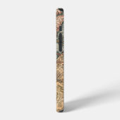 北米のヴィンテージ地図 iPhoneケース (左側面)