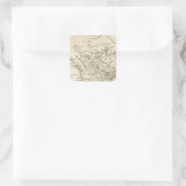 北米の新地図 スクエアシール (バッグ)