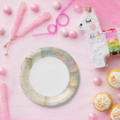 北米の統一された州地図 ペーパープレート (パーティー)