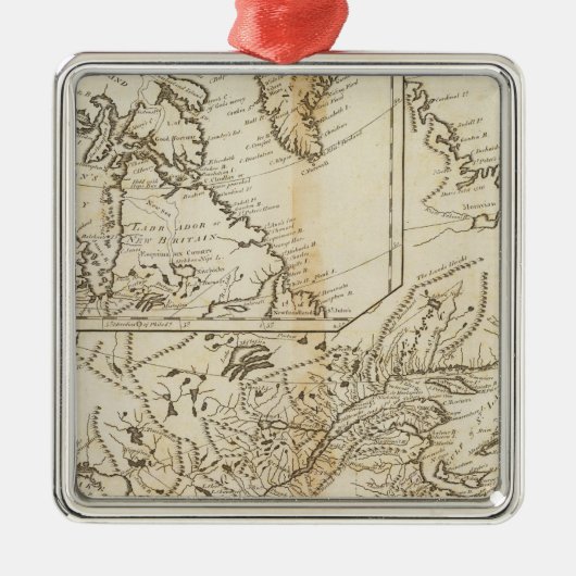 北米の英国財産2 メタルオーナメント (正面)