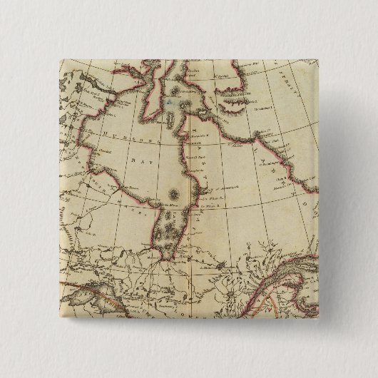 北米の英国財産 缶バッジ (正面)