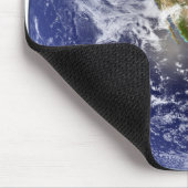 北米を示す全地球 マウスパッド (コーナー)