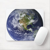 北米を示す全地球 マウスパッド (マウス)