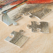 北米インド1832年ジョージ・カトリン ジグソーパズル (側面)