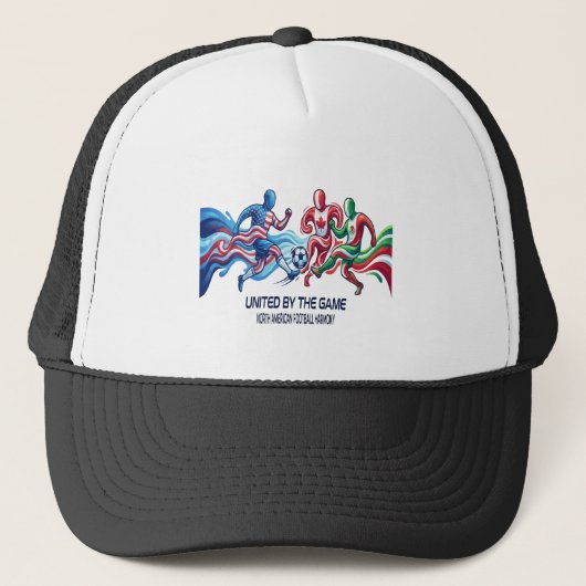 北米サッカーハーモニー 2026 キャップ (正面)