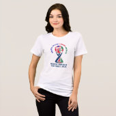 北米サッカー2026 | USA カナダ メキシコ トライブレンドTシャツ (正面全面)