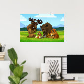 北米ジャグバンドポスター ポスター (ホームオフィス)