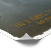 北米ゼッペリンヴィンテージポスター1937 ポスター (角)