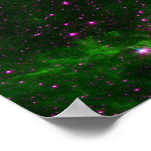 北米ネブラ赤外線グリーンバリューポスター ポスター (角)