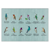 北米ハチドリ類切断委員会 カッティングボード (正面)