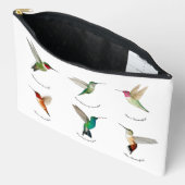 北米ハミングバード アクセサリーポーチ (見開き)