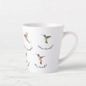 北米ハミングバード カフェラテマグ (右)