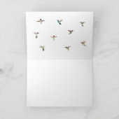 北米ハミングバード カード (内部)