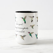 北米ハミングバード ツートーンマグカップ (中央)