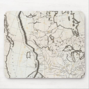 北米一般地図 マウスパッド