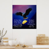 北米先住民インディアン祈りの言葉 ポスター (キッチン)