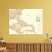 北米南東部 キャンバスプリント (インサイチュ (リビング))