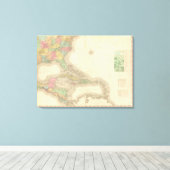 北米南東部 キャンバスプリント (インサイチュ (ウッドフロア))