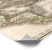 北米南東部 ポスター (角)