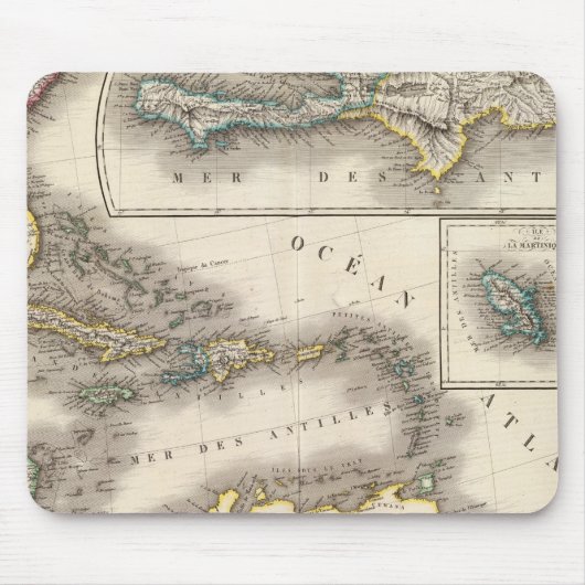 北米南東部 マウスパッド (正面)