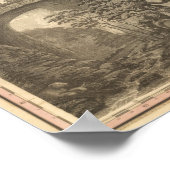 北米南西部 ポスター (角)