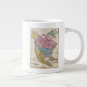 北米地図2 ジャンボコーヒーマグカップ (右)
