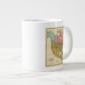 北米地図3 ジャンボコーヒーマグカップ (正面右)