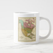 北米地図3 ジャンボコーヒーマグカップ (右)