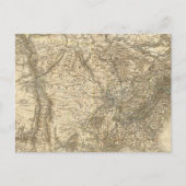 北米地図 ポストカード (正面)