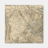 北米地図 マグネット (正面)