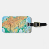 北米地図 ラゲッジタグ (正面横)