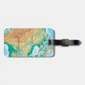 北米地図 ラゲッジタグ (裏面横)