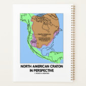 北米地域の視点 プランナー手帳 (裏面)