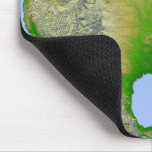 北米地形図 マウスパッド (コーナー)