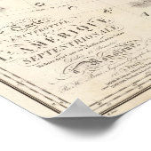 北米彫刻地図 ポスター (角)