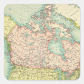 北米政治 スクエアシール (正面)