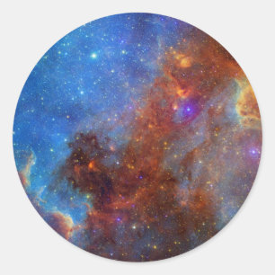 北米星雲大陸NASA ラウンドシール